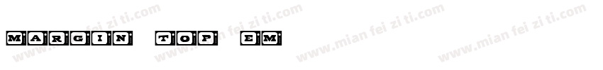 margin-top2em 字体下载字体转换